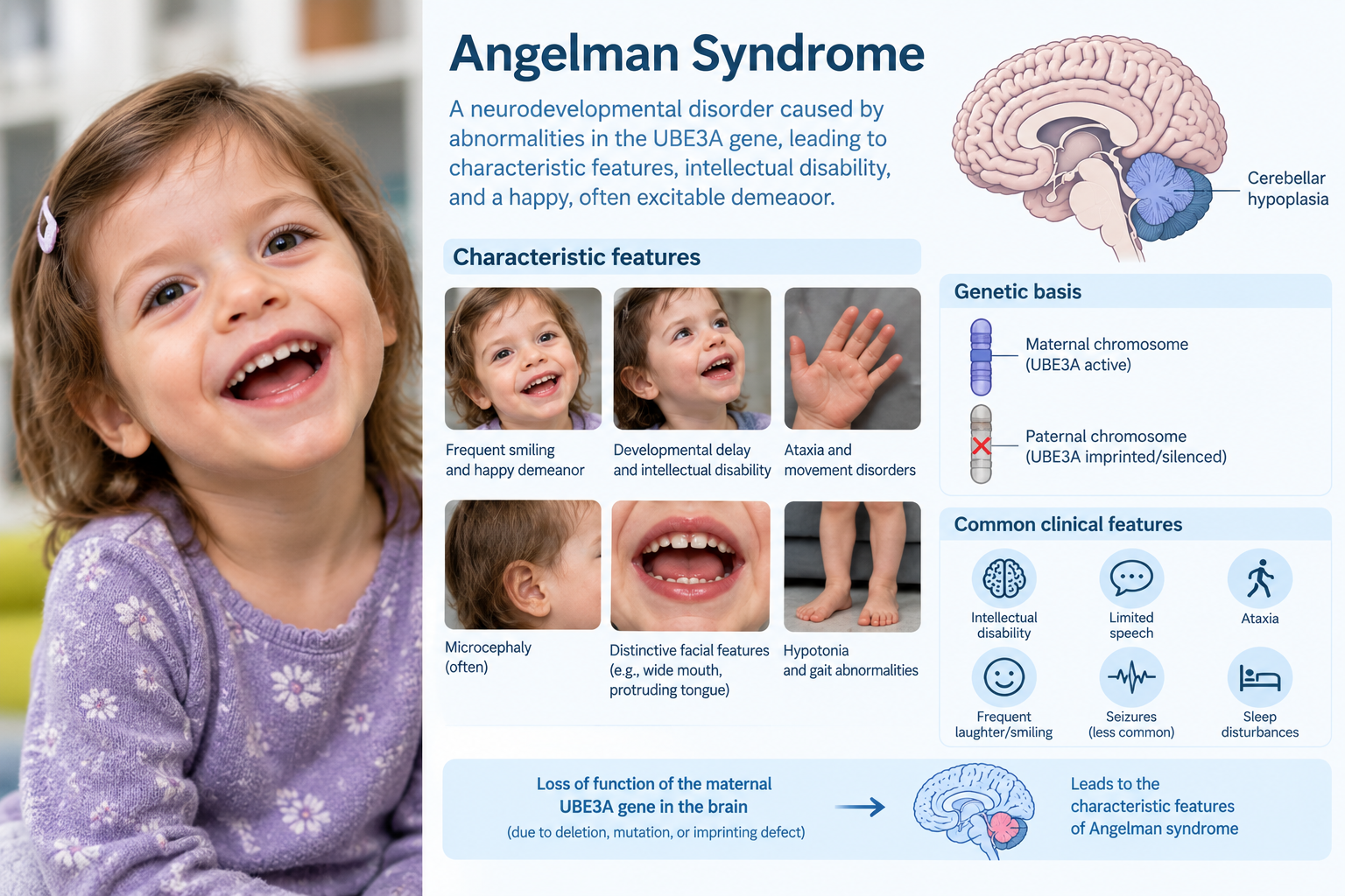 سندروم آنجلمن (Angelman Syndrome): یک اختلال ژنتیکی نادر با تأثیر بر سیستم عصبی